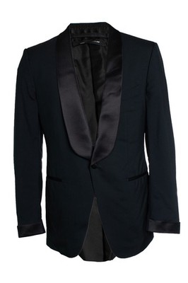 Tom Ford, Schwarze O Connor-Smokingjacke Männlich Schwarz Xl
