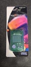 Official Sega Dreamcast Clear Green Vmu Memory Card NEW