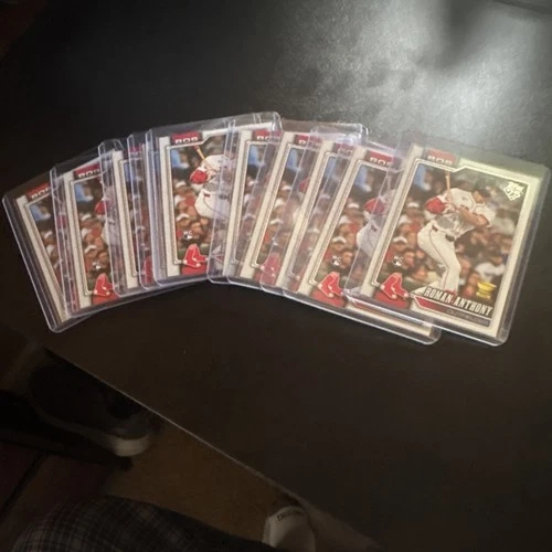 Topps Roman Anthony Boston Red Sox MLB Rookie Card Lot - 10 Cards