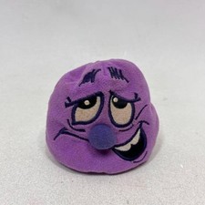 Vintage Silly Slammers Jammer Design 27 Purple Plush Bean Bag Ball Toy 80513