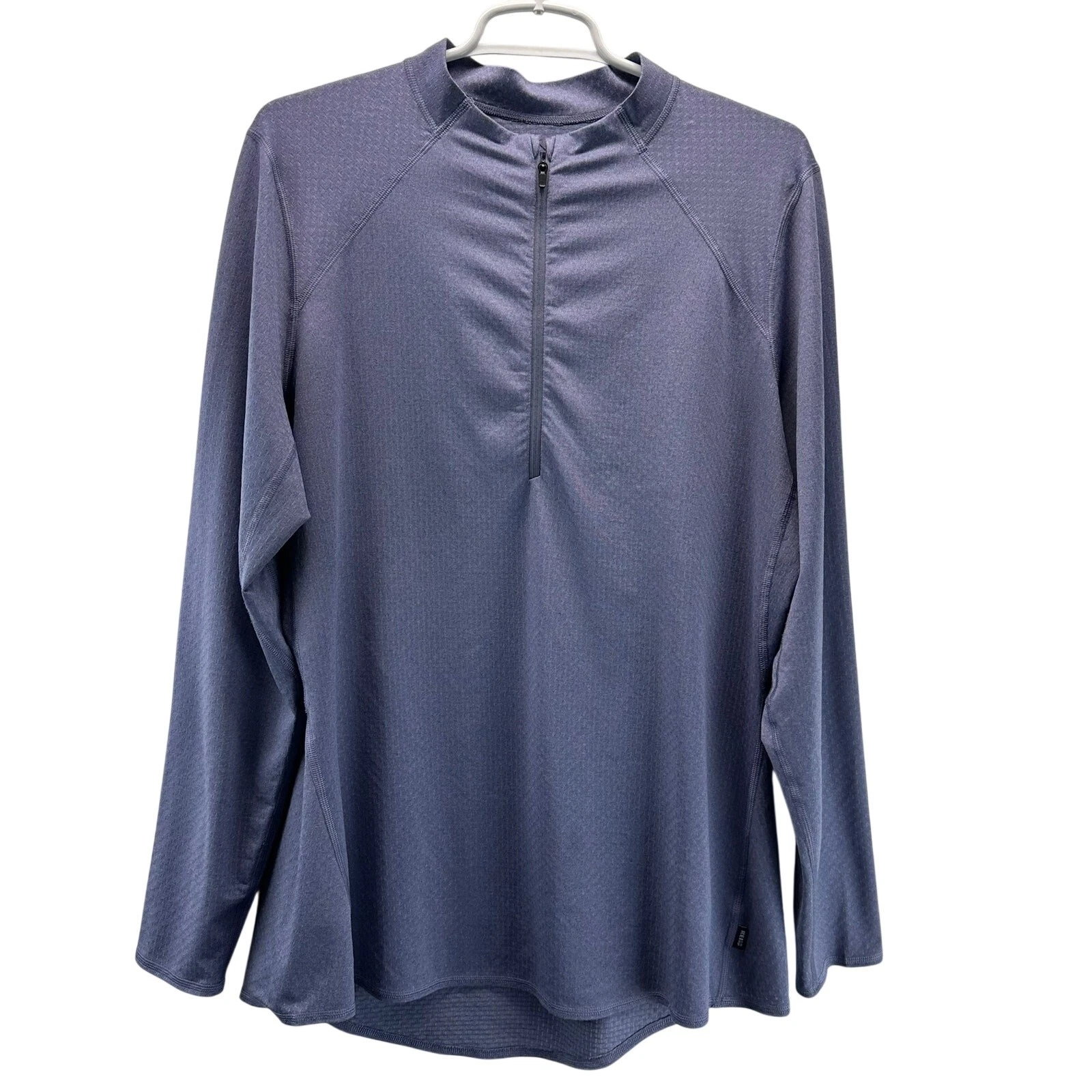 REI Co-op Midweight Base Layer Half Zip Top Women's Blue XL