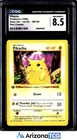 Pokemon 1999 Pikachu 58/102 Red Cheeks Base Set 1st Edition CGC 8.5