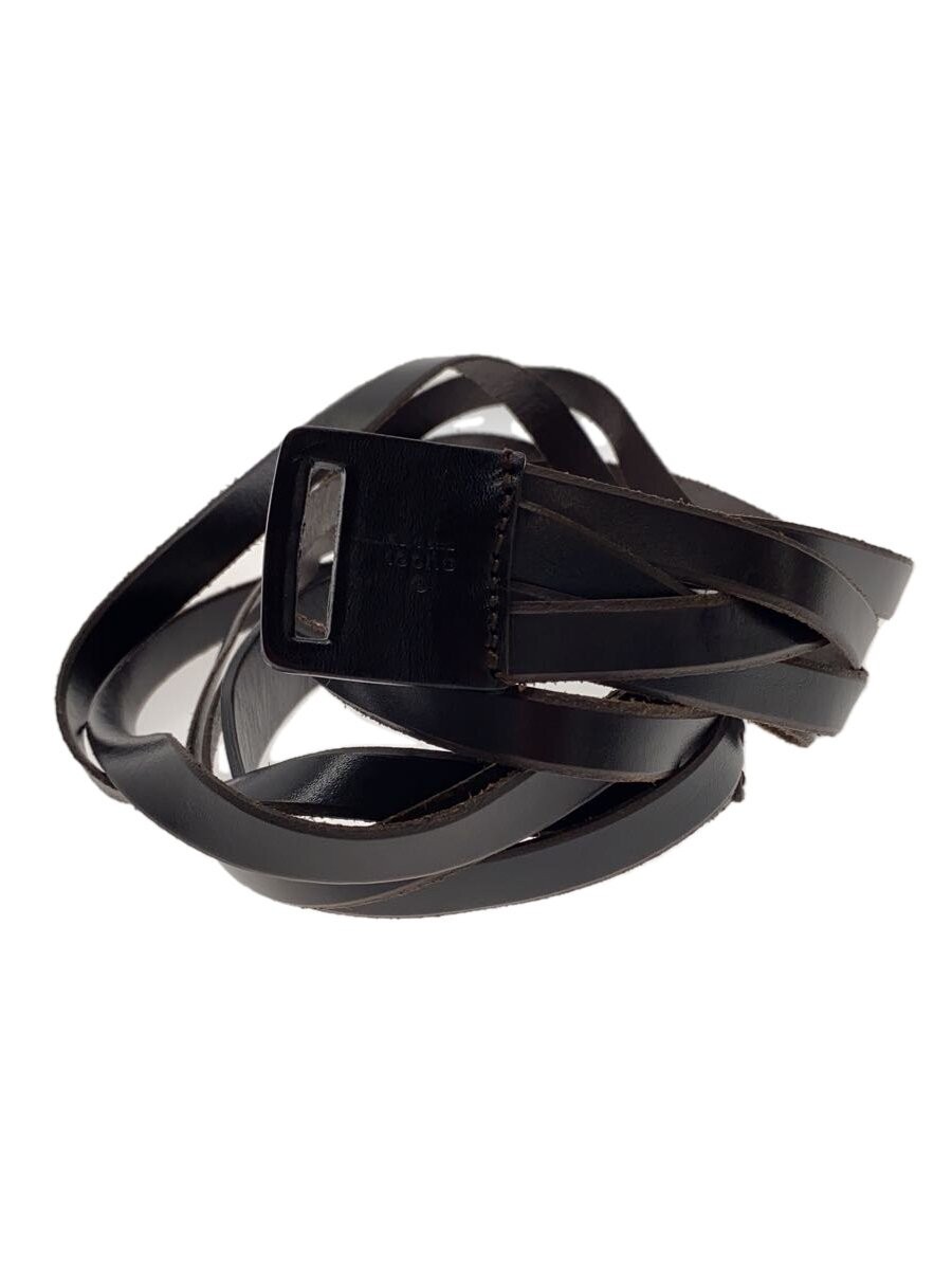 GUCCI Brown Leather Belt for Women Size 80 32MM 212956 109955