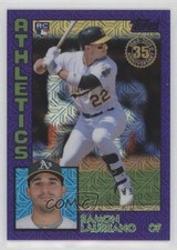 2019 Silver Pack 1984 Topps Baseball Purple 45/75 Ramon Laureano #T84-38 ms9