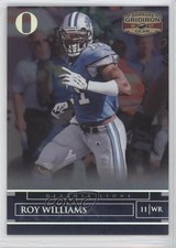 2007 Donruss Gridiron Gear Silver O's 22/250 Roy Williams #18 0b5