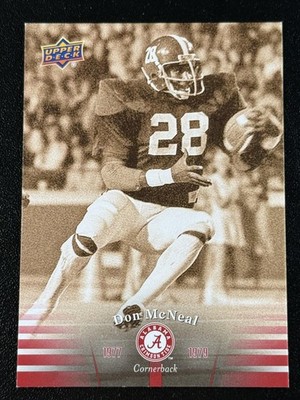 Don McNeal Alabama Crimson Tide - 2012 Upper Deck University of Alabama #33
