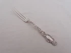 Antique Durgin Sterling Silver Watteau Strawberry Fork TH-5