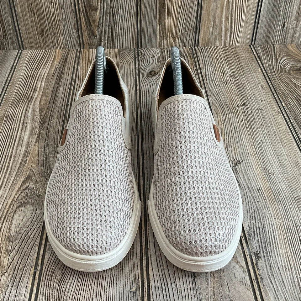 Mujer OluKai Pehuea 20271-2020 Zapatillas Sin Cordones Beige Tostado Malla Zapatos Talla 9.5 Foto 2 de 4