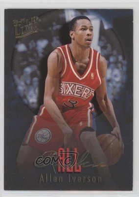 1996-97 Fleer Ultra All Rookie Allen Iverson #7 HOF 1h2h