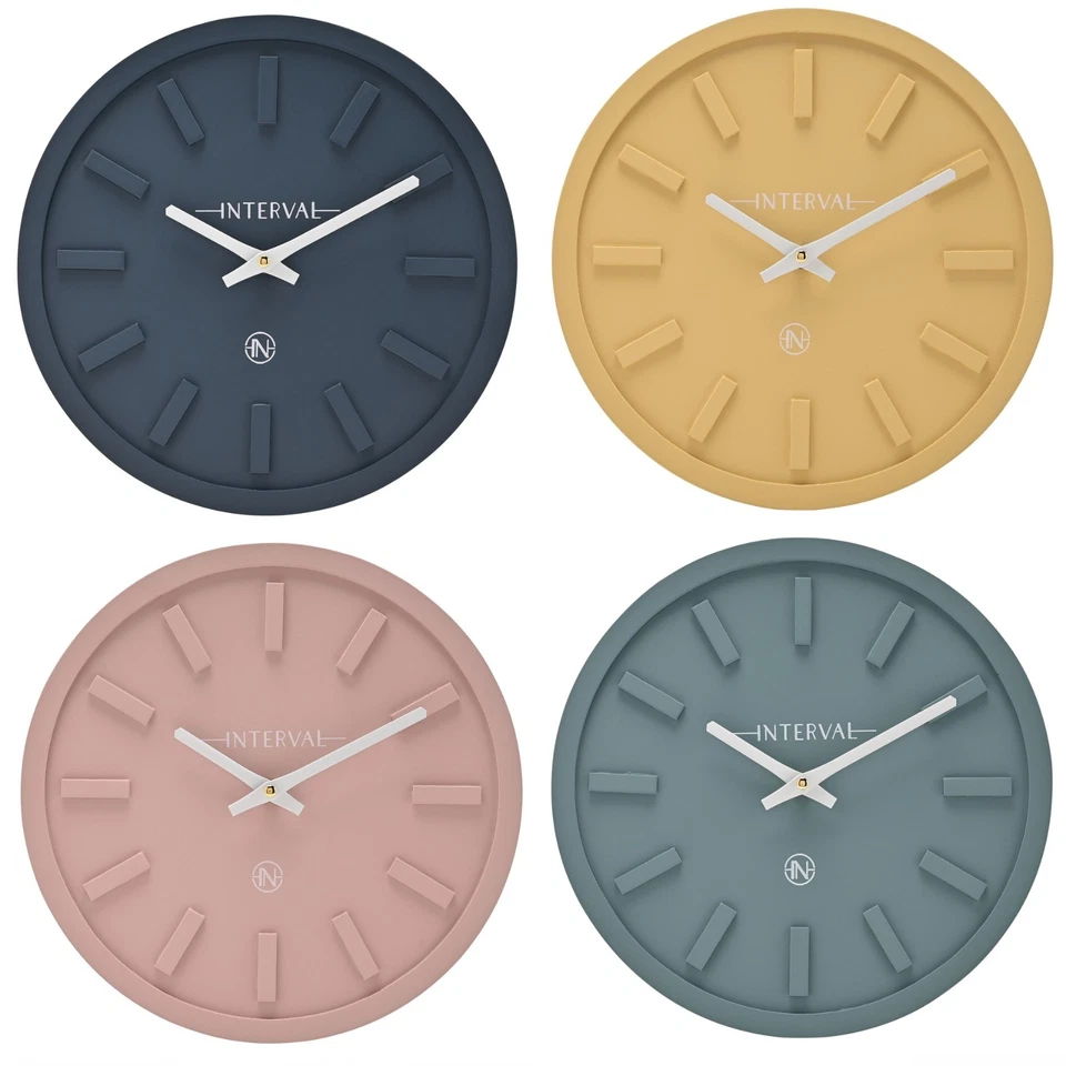 Minimalist Wall Clock – Silent Quartz, Modern Number-Free Design - 4 Colors - Image 1 of 1