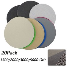 6 Inch 1500-5000 Grit Sanding Discs Hook Loop Orbital Sander Paper,Interface Pad