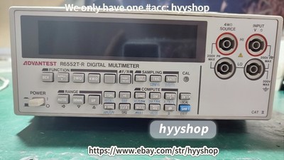 1PCS ADVANEST R6552T-R five and a half digit multimeter /hyy