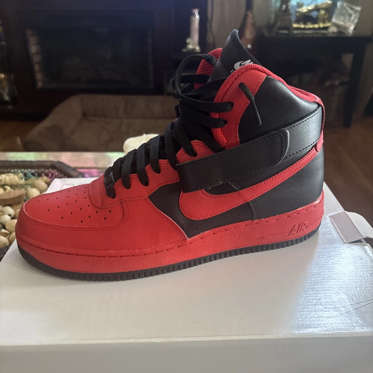Nike Air Force 1 High iD Red for Sale - Authenticity Guaranteed - eBay