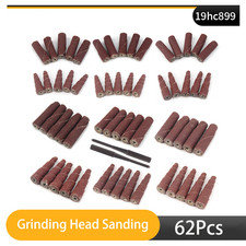 38/48mm Abrasive Sandpaper Grinding Head Sanding Cone Engine Porting Assortment