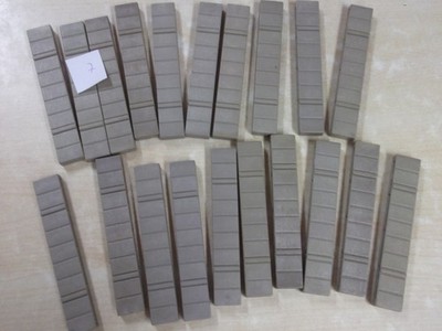 Playmobil 20 flache Verbinder Mauerverbinder für Ritterburg 3666 3667 3888 Set 7