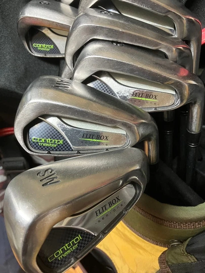 Semi-One Length Irons #5-9,Pw,Aw,Sw(8Clubs)/FD 5--I/Flex:Regular/ Iron set - Image 3 of 4