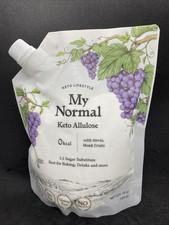 My Normal Keto Allulose Sweetener 16oz 0 Cal Sugar Substitute Stevia Monk Fruit
