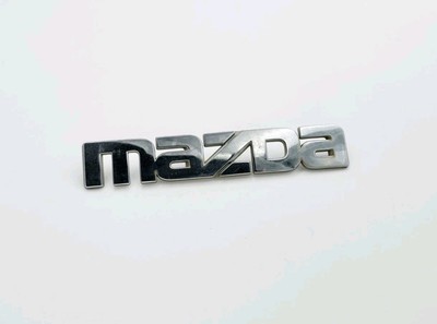 2001-2006 MAZDA MPV EMBLEM LOGO LETTERS BADGE GATE REAR CHROME OEM 