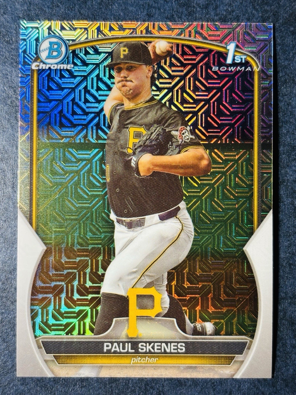 2023 Bowman Chrome 1st Prospects Paul Skenes BDC-14 Asia Refractor ROY Pirates