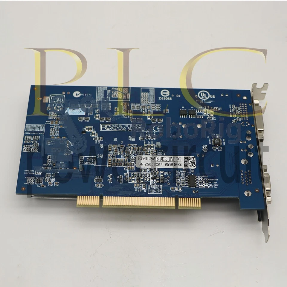 NEW 1X FX5500 independent 256M 128bit DVI dual-screen multi-screen graphics card - Image 4 of 4