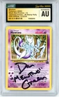 CGC Authentic Signed Dan Green Pokemon TCG Mewtwo 12/53 Wotc Promo Regular