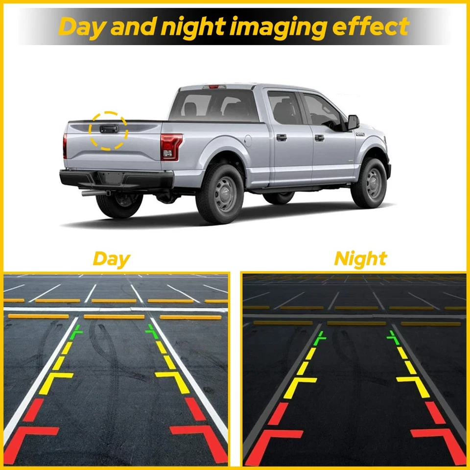 Для 2005-2014 Ford F-150 заднего вида резервная парковка обратная камера 8L3Z-9943400-AC - Изображение 3 из 4