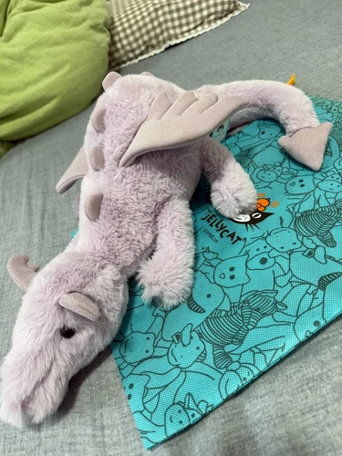 Jellycat Snow Dragon Soft Stuffed Toys Gifts With Tags Free Dust Bag Large 50CM - Picture 4 of 14