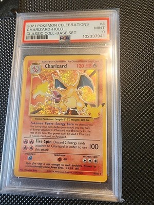 Charizard 4/102 Celebrations Classic Collection PSA 9 | eBay