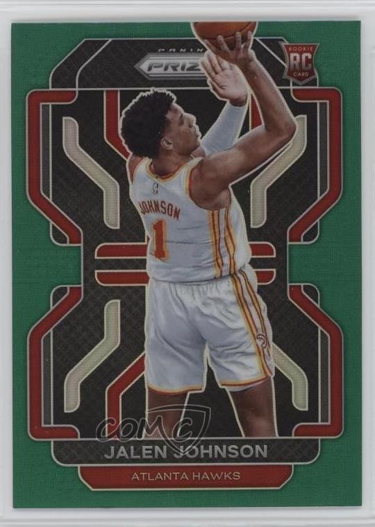 2021-22 Panini Prizm Green Prizm Jalen Johnson #305 0dq7