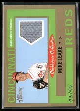 2013 Topps Heritage #CCR-ML Mike Leake Clubhouse Collection Relics Gold #/99