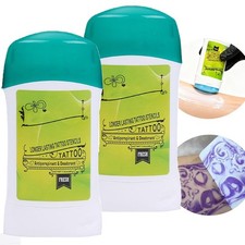 2pcs Tattoo Transfer Gel, Urknall Professional Stencil Gel Safe 2 Pack, Clear