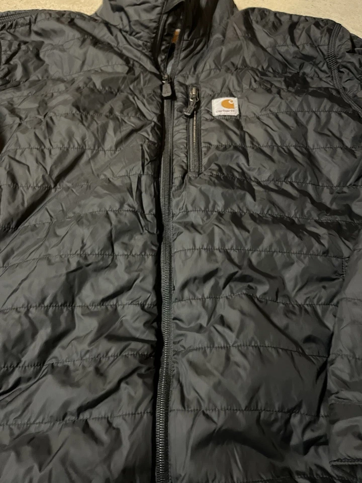 Jaqueta Carhartt Gilliam preta masculina GG - Imagem 2 de 3