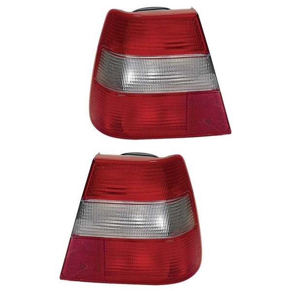 RüCkleuchten Heckleuchten Set Links & Rechts Rot FüR Volvo 960 964 965-image