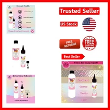 Art Institute Dries Clear Adhesive Bundle - Versatile 8oz & 2oz for Every Craft