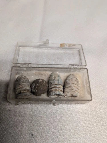 Union Musket Ball and Fires Bullets Civil War Relic Dug Fired