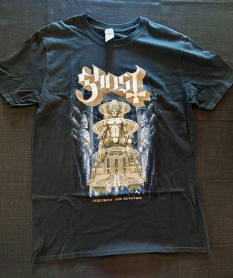 Ghost  Ceremony and Devotion  Shirt Large   Official Live Album Merch
