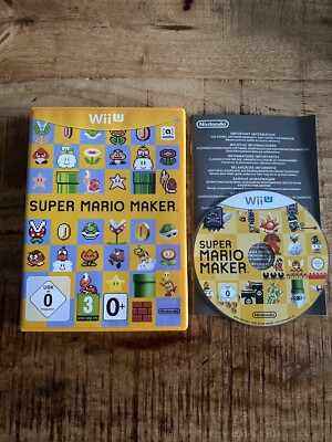 Super Mario Maker Nintendo Wii U aus 2015 Top Zustand!  Blitzversand