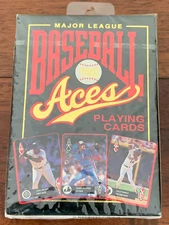 Baseball Playing Cards MLB 1992 JOSE CANSECO Major League Aces NEW Vintage