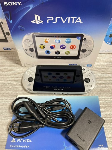 PS Vita Slim LCD PCH-2000 S Rank CIB Excellent Console Charger Box PlayStation - Picture 16 of 51