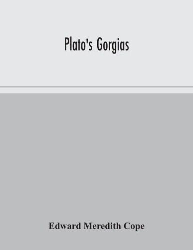 Thumbnail - Edward Meredith Cope Plato's Gorgias (taschenbuch)