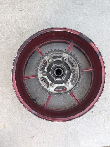 09-16 SUZUKI GSXR1000 GSXR 1000 OEM REAR BACK WHEEL RIM  #0787