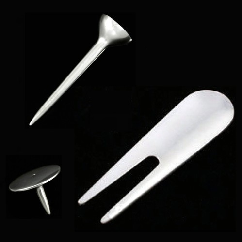 Georg Jensen. Set Sterling Silber Golfzubehör - Andreas Mikkelsen - Bild 1 von 7