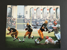 MARV FLEMING AUTOGRAPHED PACKERS 8 X 10 PHOTO W/ SHOW TICKET
