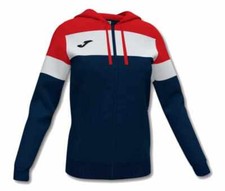 Joma Women's Crew IV Hoodie - Navy/Red/White
