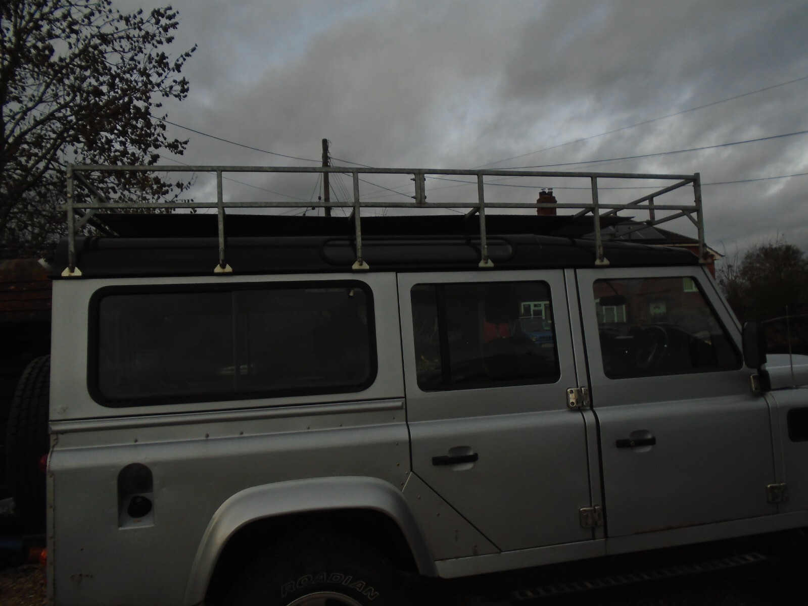land rover defender roof rack 110 with ladder can deliver call for a quote good eBay