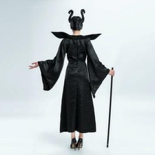 Costume Da Streca Donna Per Halloween - Taglia Media (M) - Completo Viola