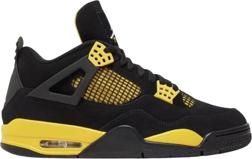 Preços baixos em Jordan 4 Retro Mid Thunder | eBay