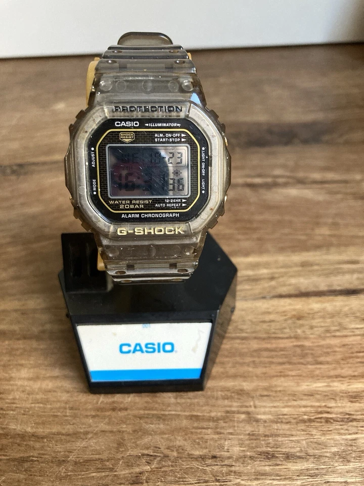 Reloj Casio G-SHOCK 25 Aniversario DW-5025D-8JF Gris Océano Hombre 2008 RARO Foto 2 de 4