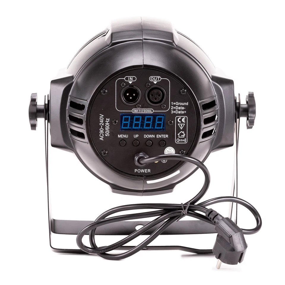 ETEC LED PRO PAR Scheinwerfer 18x10 Watt RGBW 4in1 Studio Floorspot - Bild 4 von 4