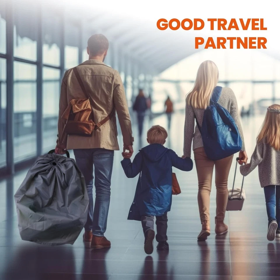 Bolsa de almacenamiento de asiento de coche para niños Bolsa incluida - Protege gérmenes, daños y polvo Foto 3 de 4